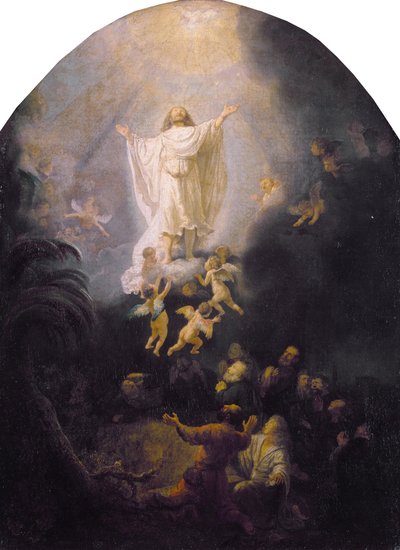 The Ascension by Rembrandt van Rijn